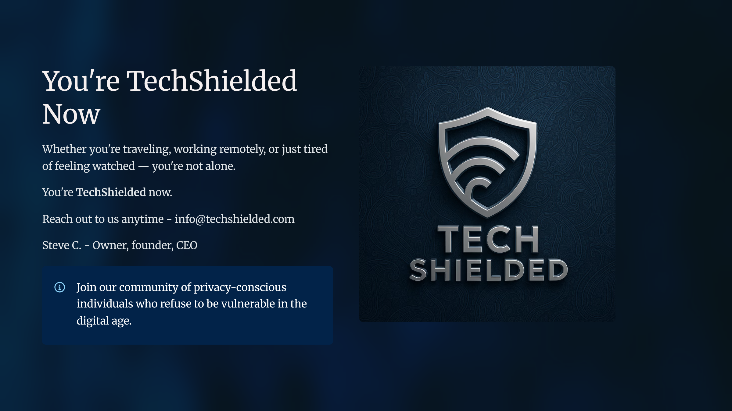Join Techshielded