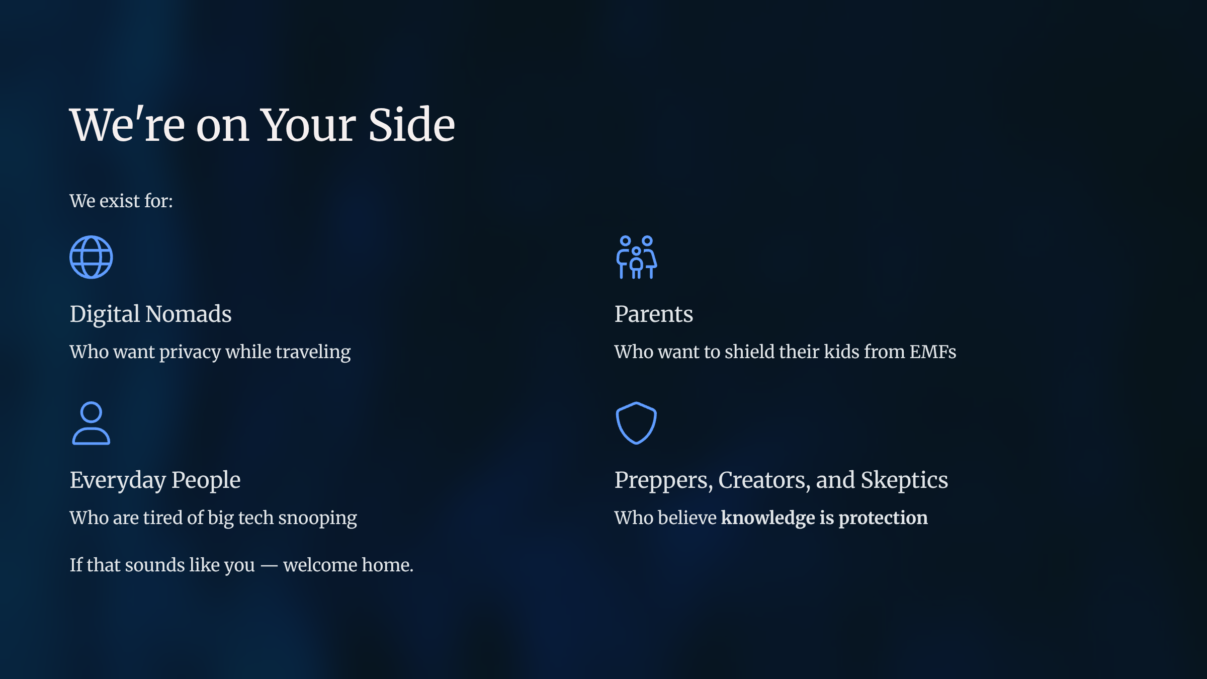 Why techshielded description