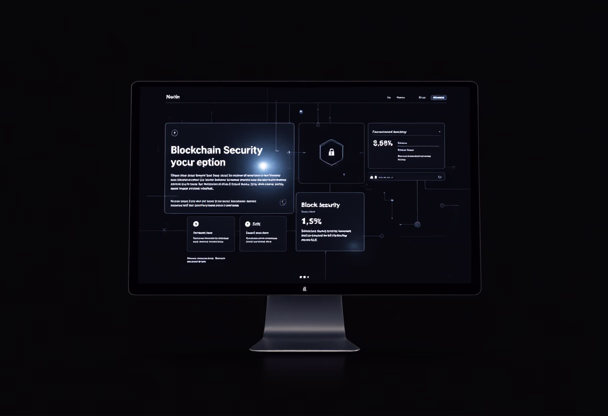 [interface] image of blockchain security setup