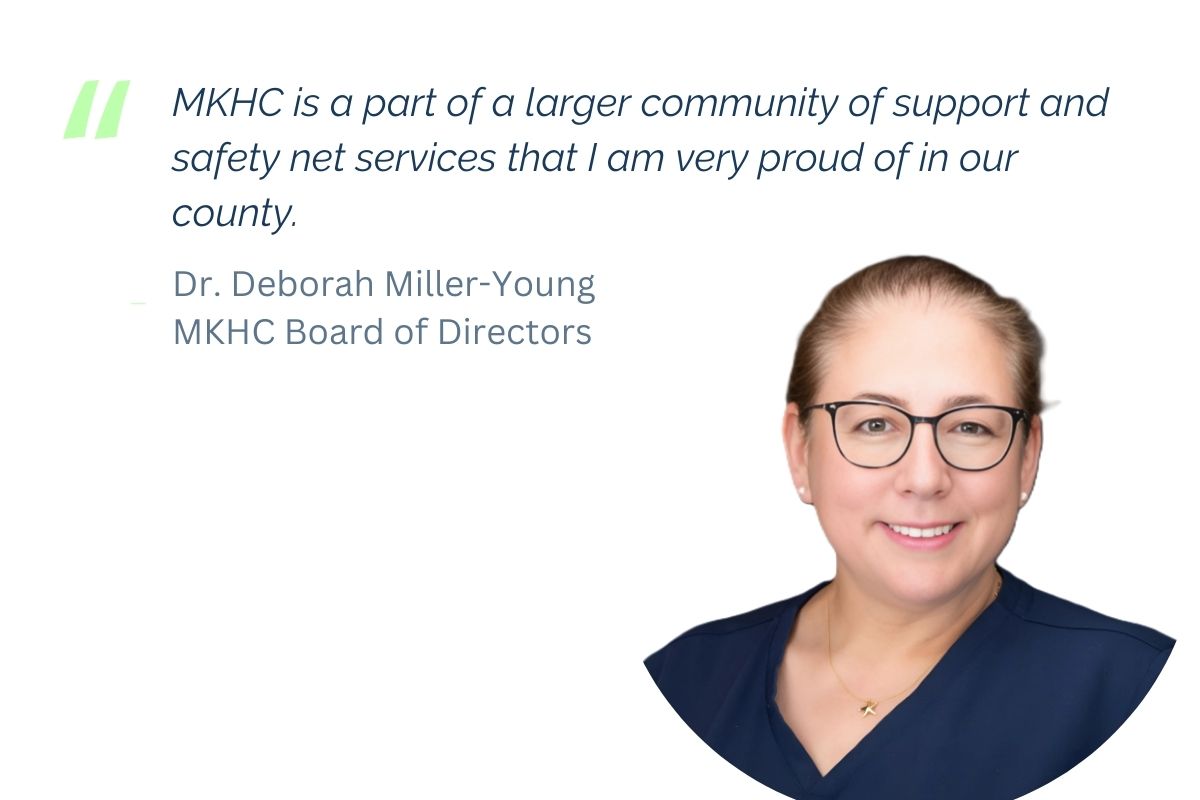 A photo and quote from Dr. Miller-Young