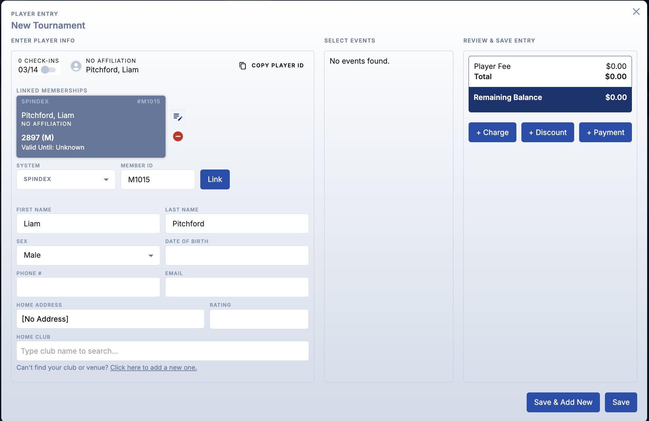 Verify SPINDEX id autofill