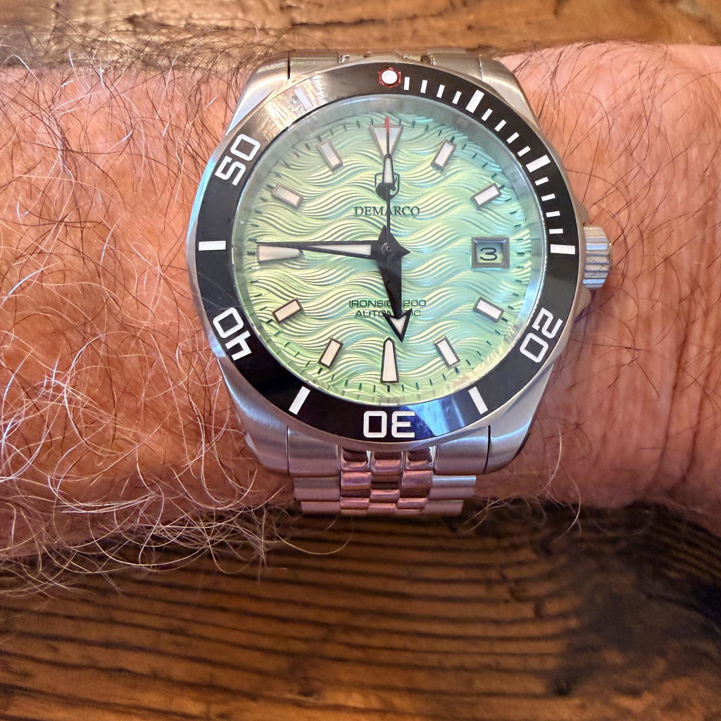 Customer photo from Patrick B's review of the The Ironside 200 Plymouth Pistachio