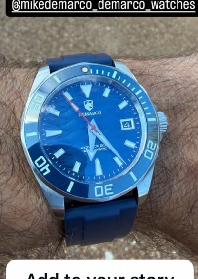 John F’s DeMarco watch