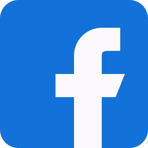 image of facebook logo linking to account