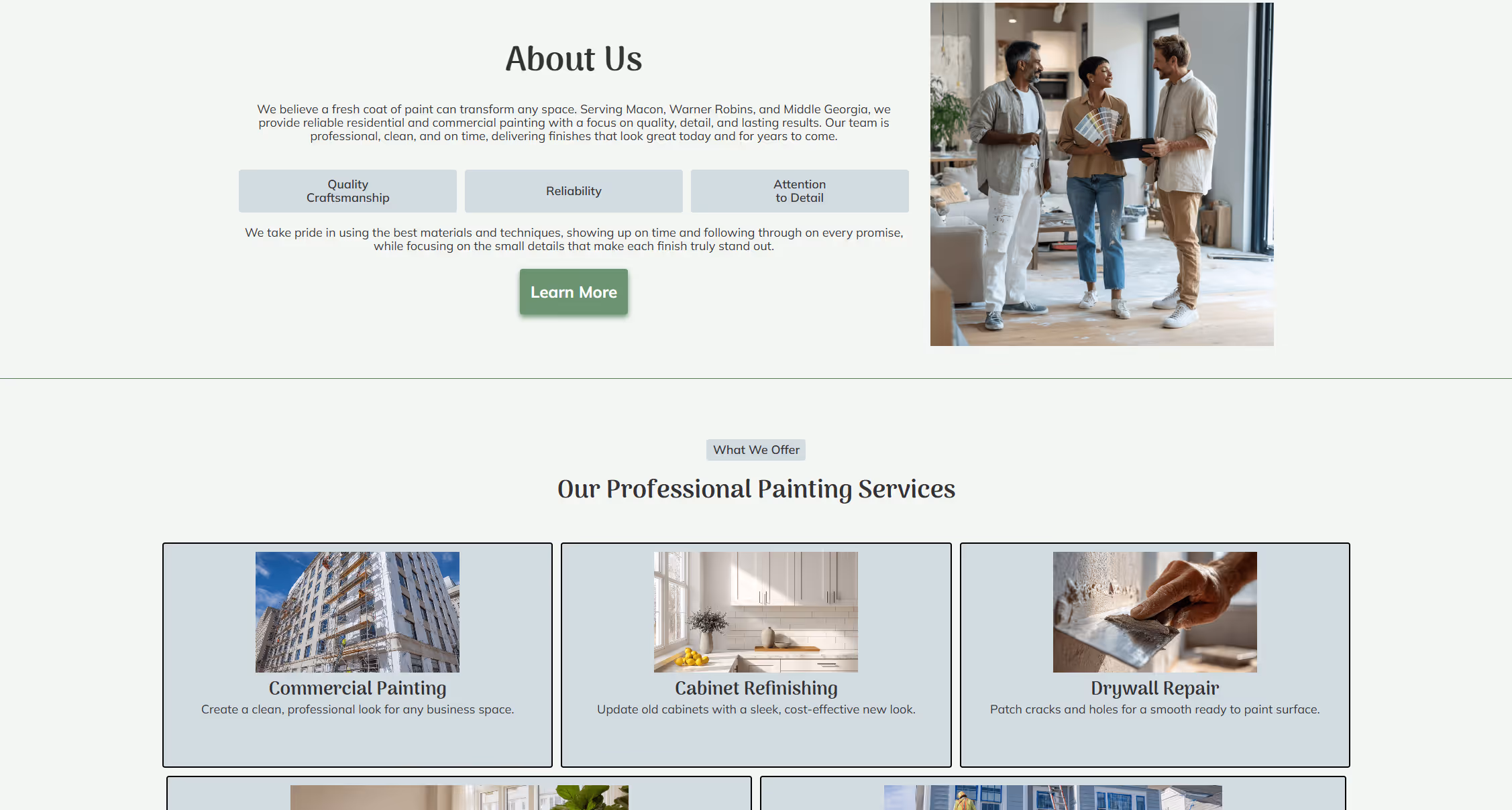 mockup of team app platform with benefits