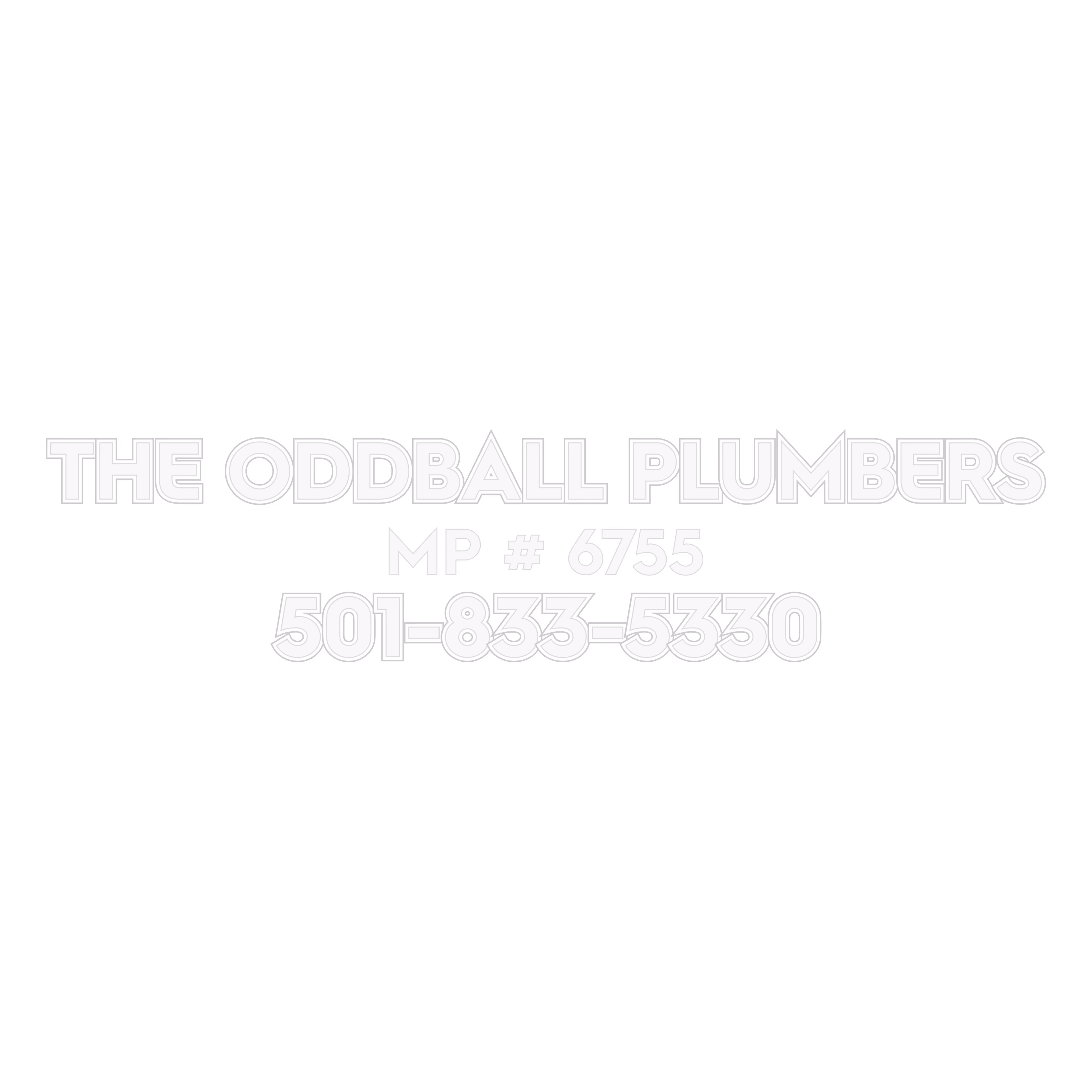 The OddBall Plumbers Logo