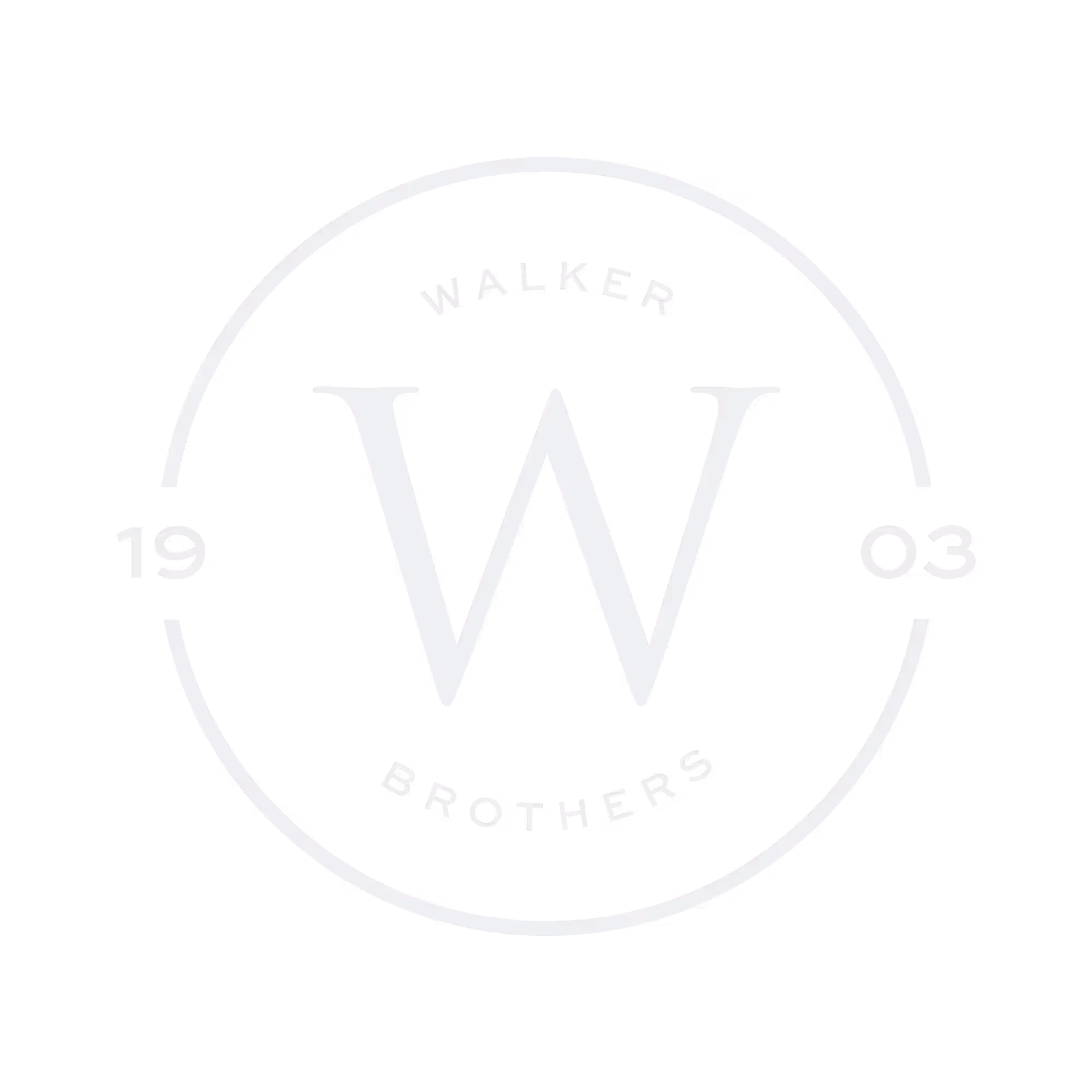 Walker Brothers est 1903 Logo