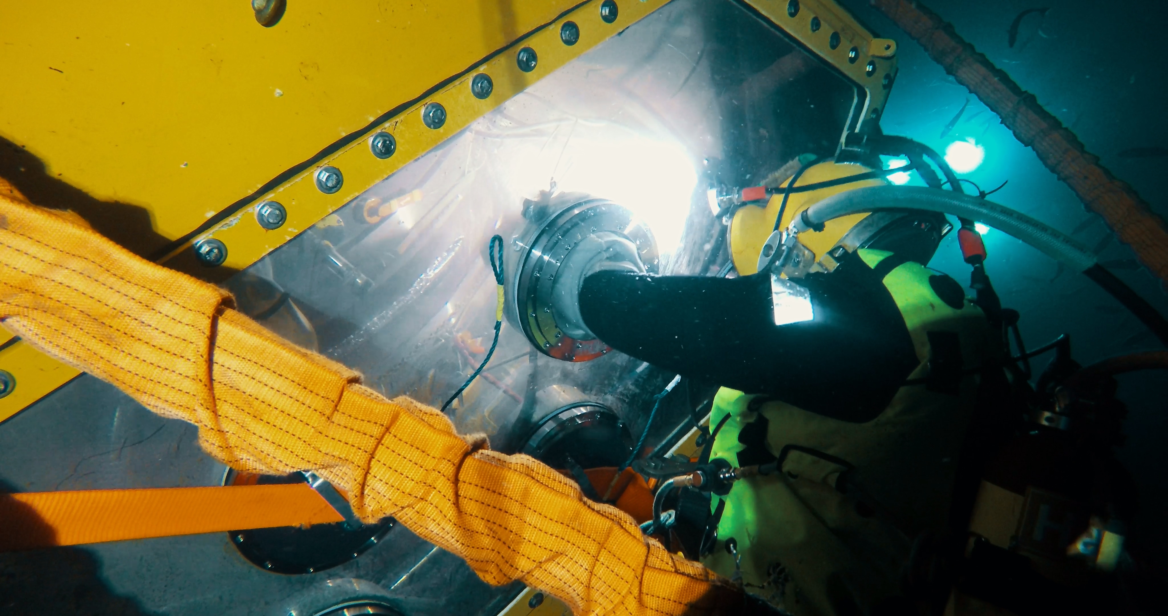 image of engine repair work
