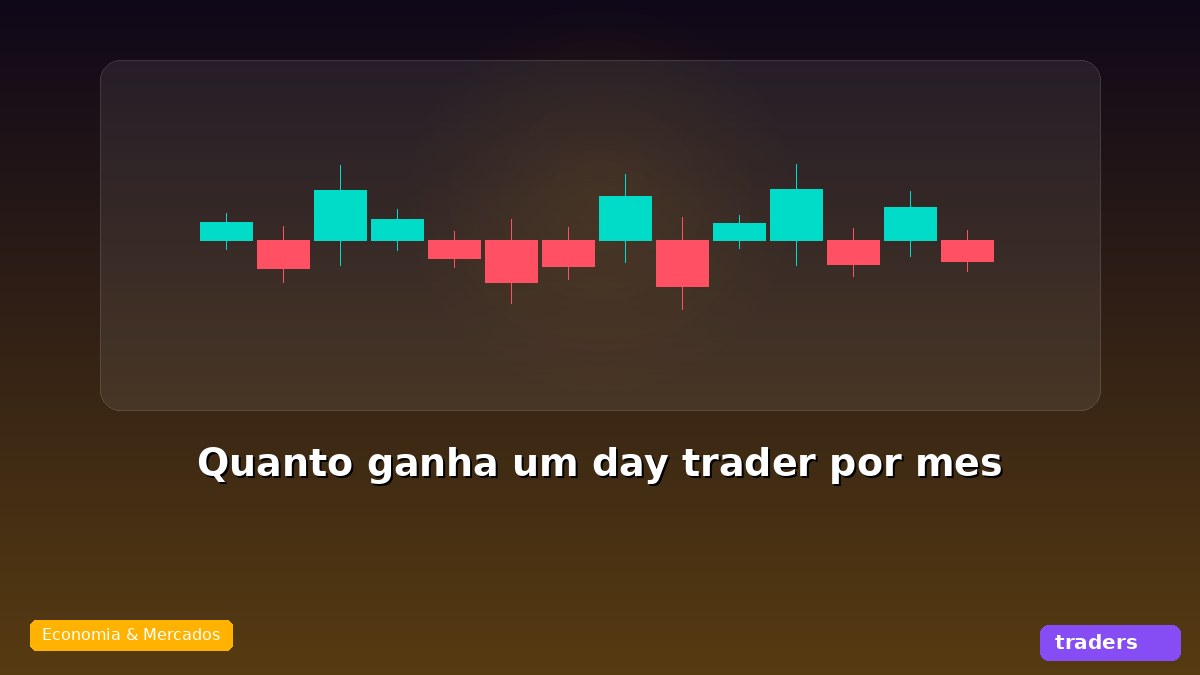 Quanto ganha um day trader por mês (realidade)