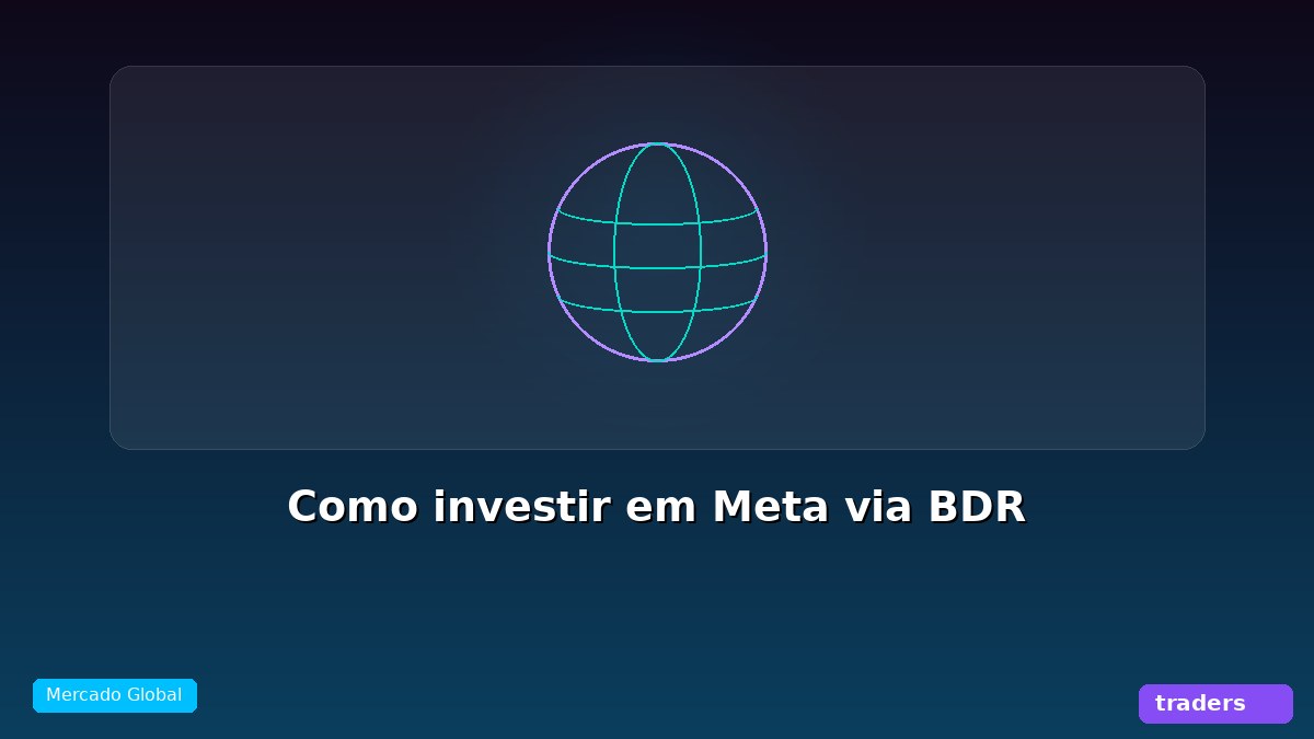 Como investir em Meta (Facebook) via BDR