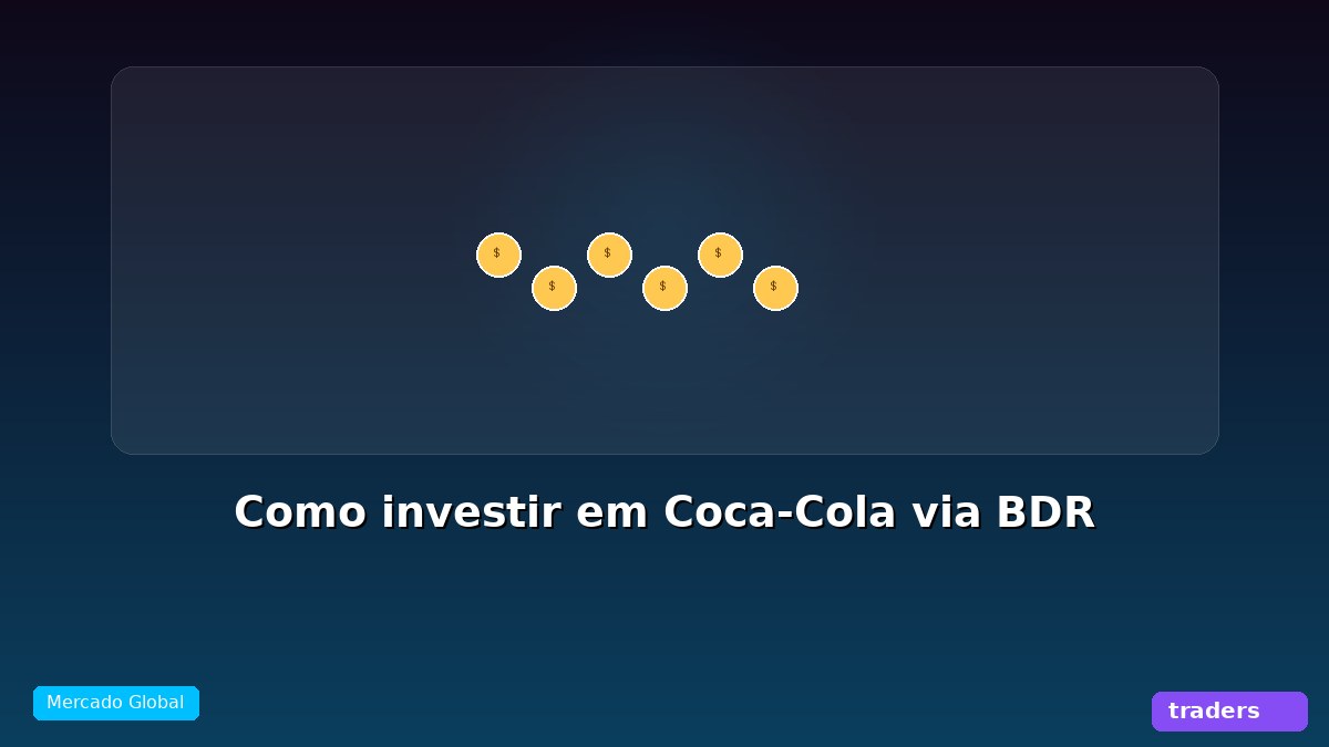 Como investir em Coca-Cola via BDR