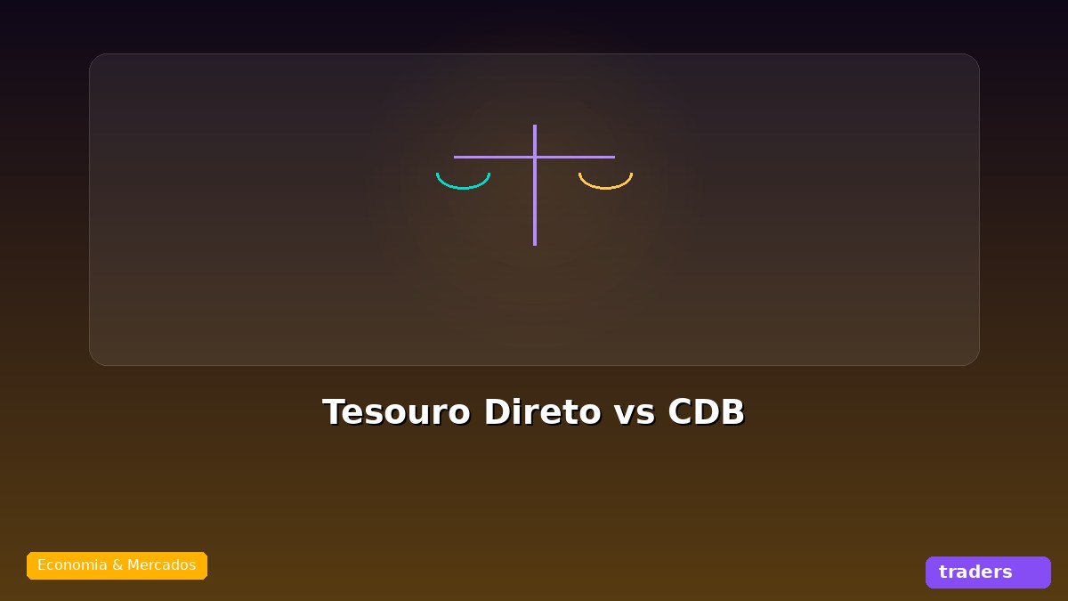 Tesouro Direto vs CDB: onde investir
