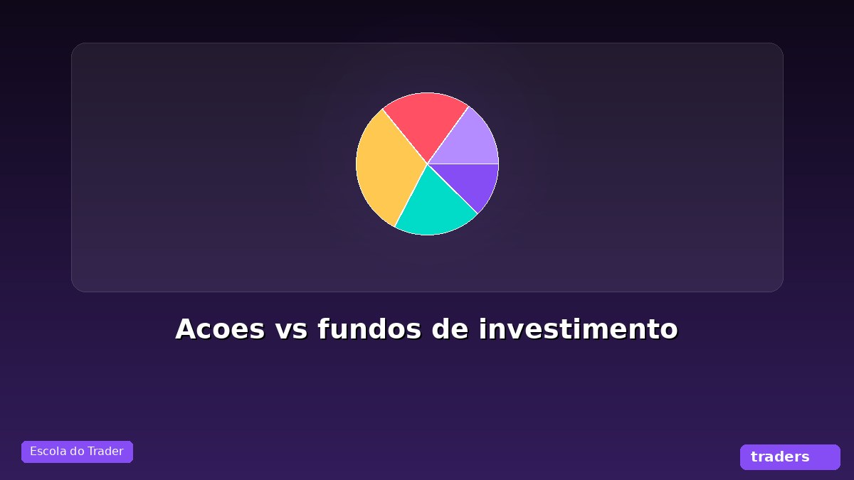 Ações vs fundos de investimento: comparativo completo
