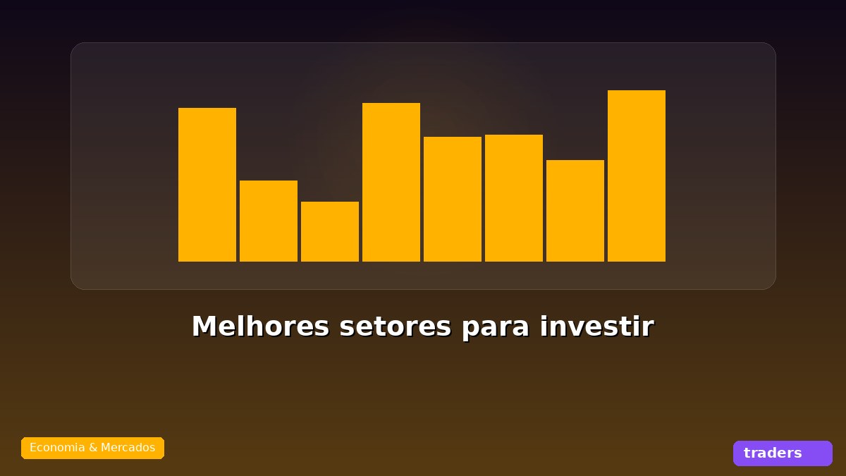 Melhores setores para investir em 2026