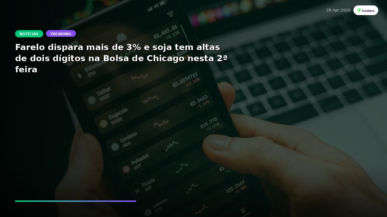 Commodities agrícolas explodem em sessão histórica nos EUA