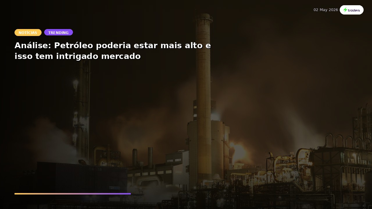 Por que o barril resiste a subir mesmo com tensões globais?