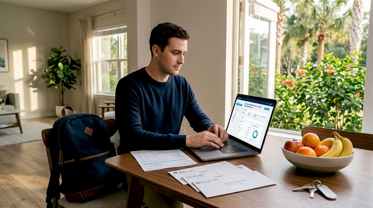 Buyer managing finances before closing
