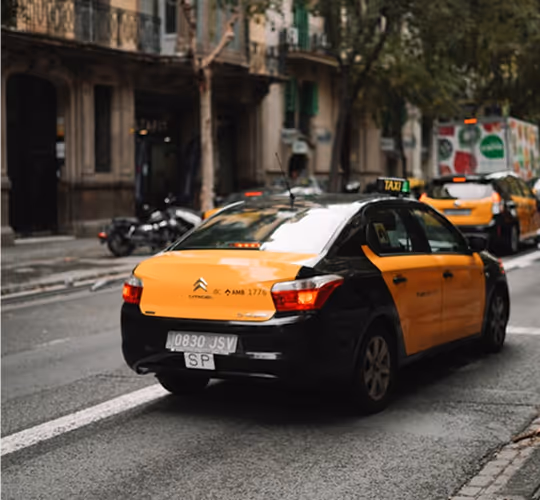 Navigate Barcelona by Taxi