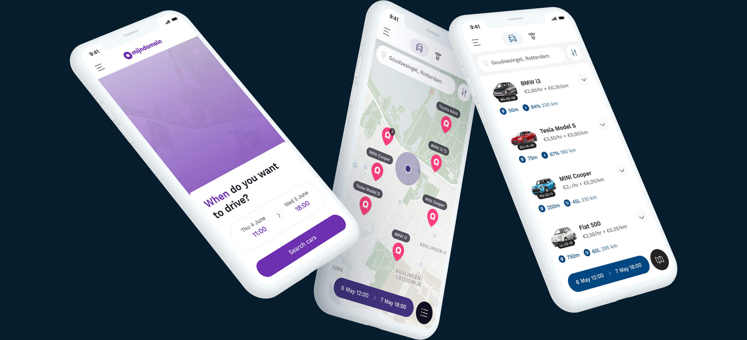 Impression of the white-label version of the app.