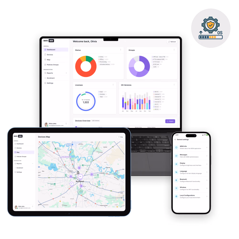 OS Patch Management pentru dispozitive mobile și endpoint-uri