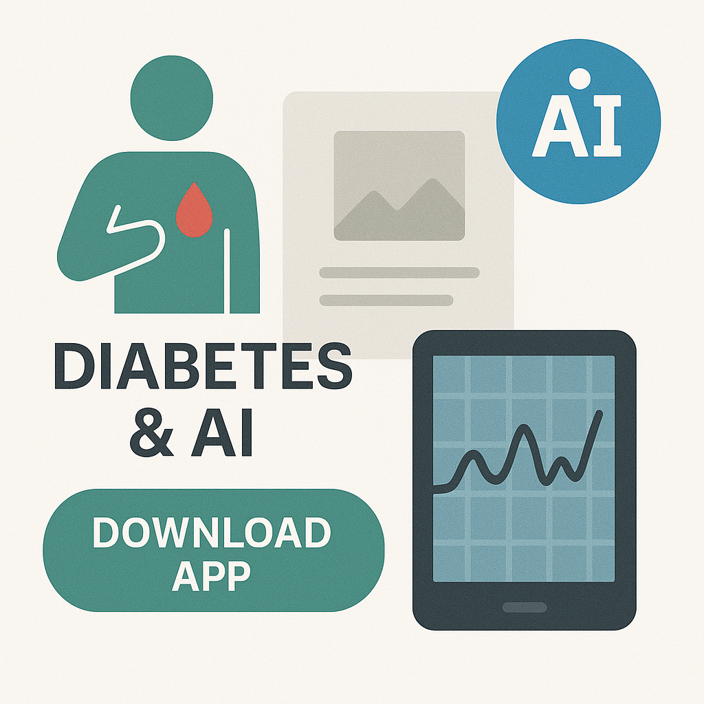 Calorie tracker and nutrition tracking for diabetics using a mobile app