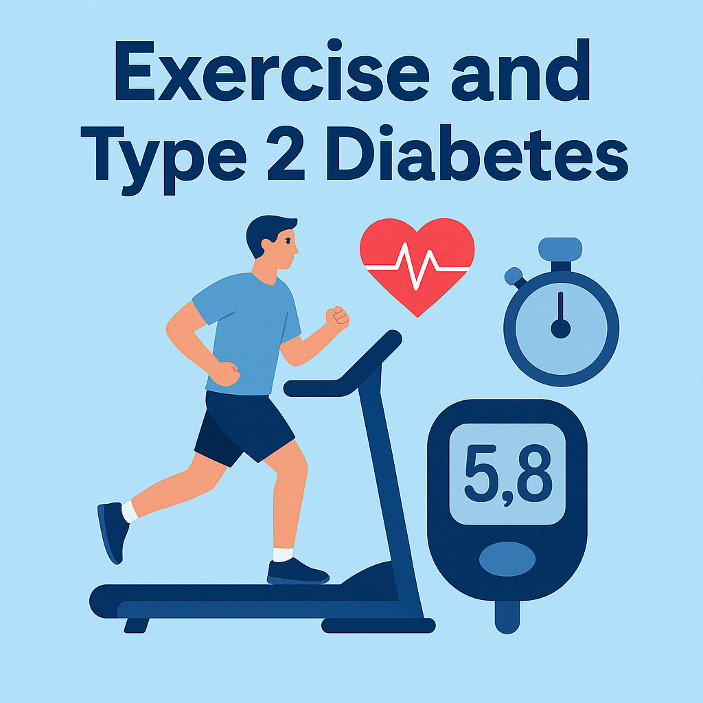 App for diabetics showing blood sugar trend after exercise