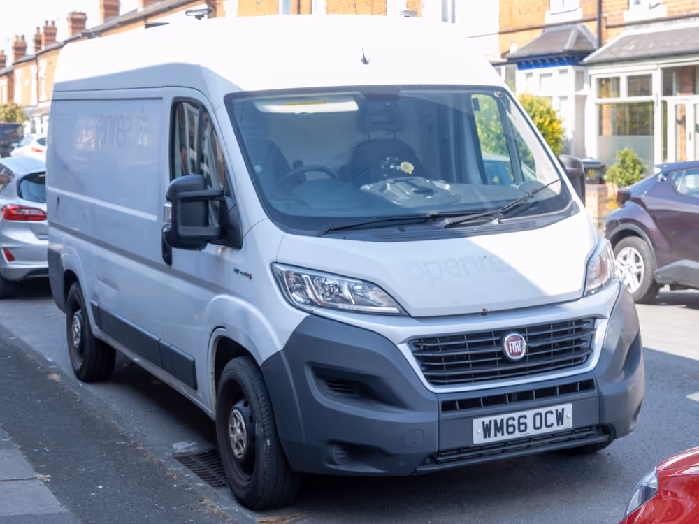 Before WCC started work on the attic brew van.