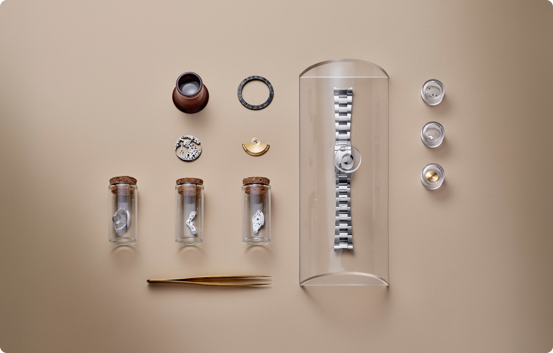 Components of the timepiece