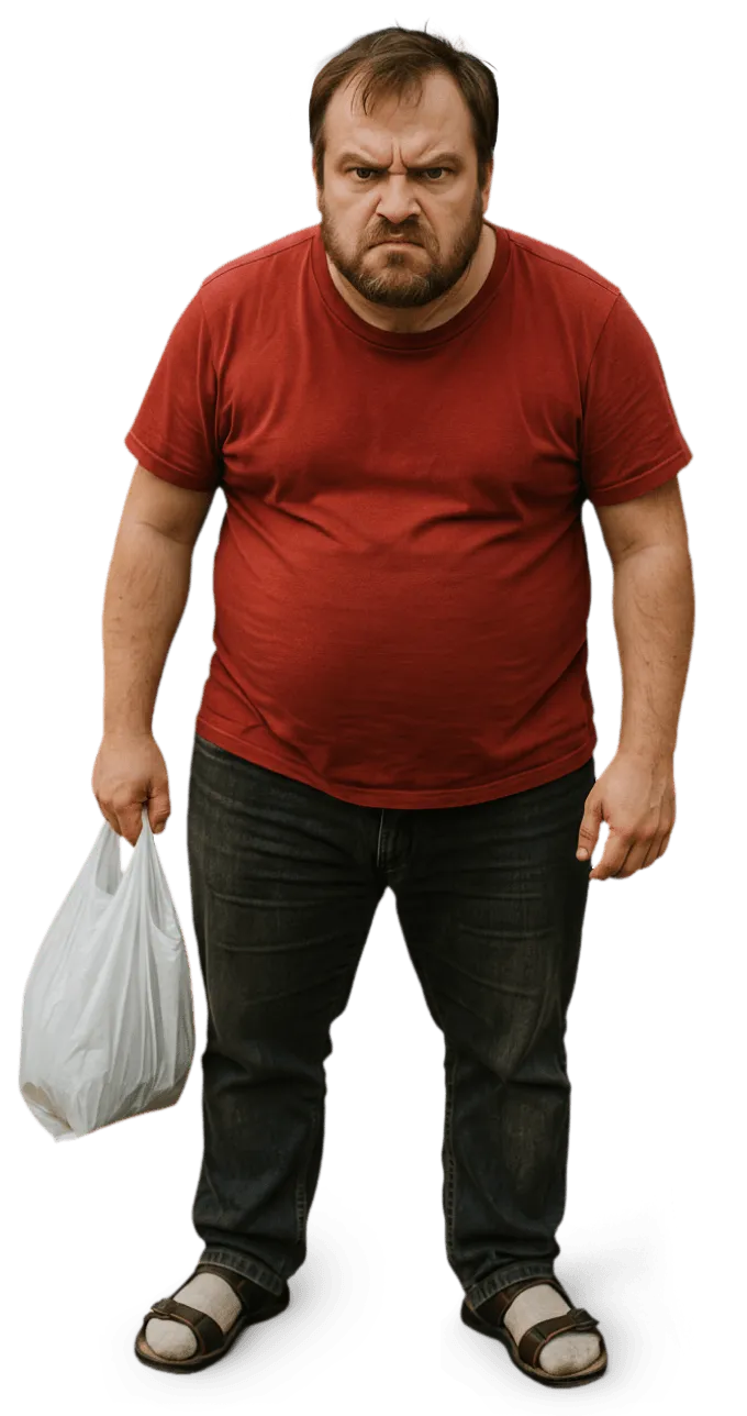 Karel Obírka – změna je pro něj sprosté slovo, rád si komplikuje život, fanoušek starých dobrých časů, ztělesnění ponožek v sandálech