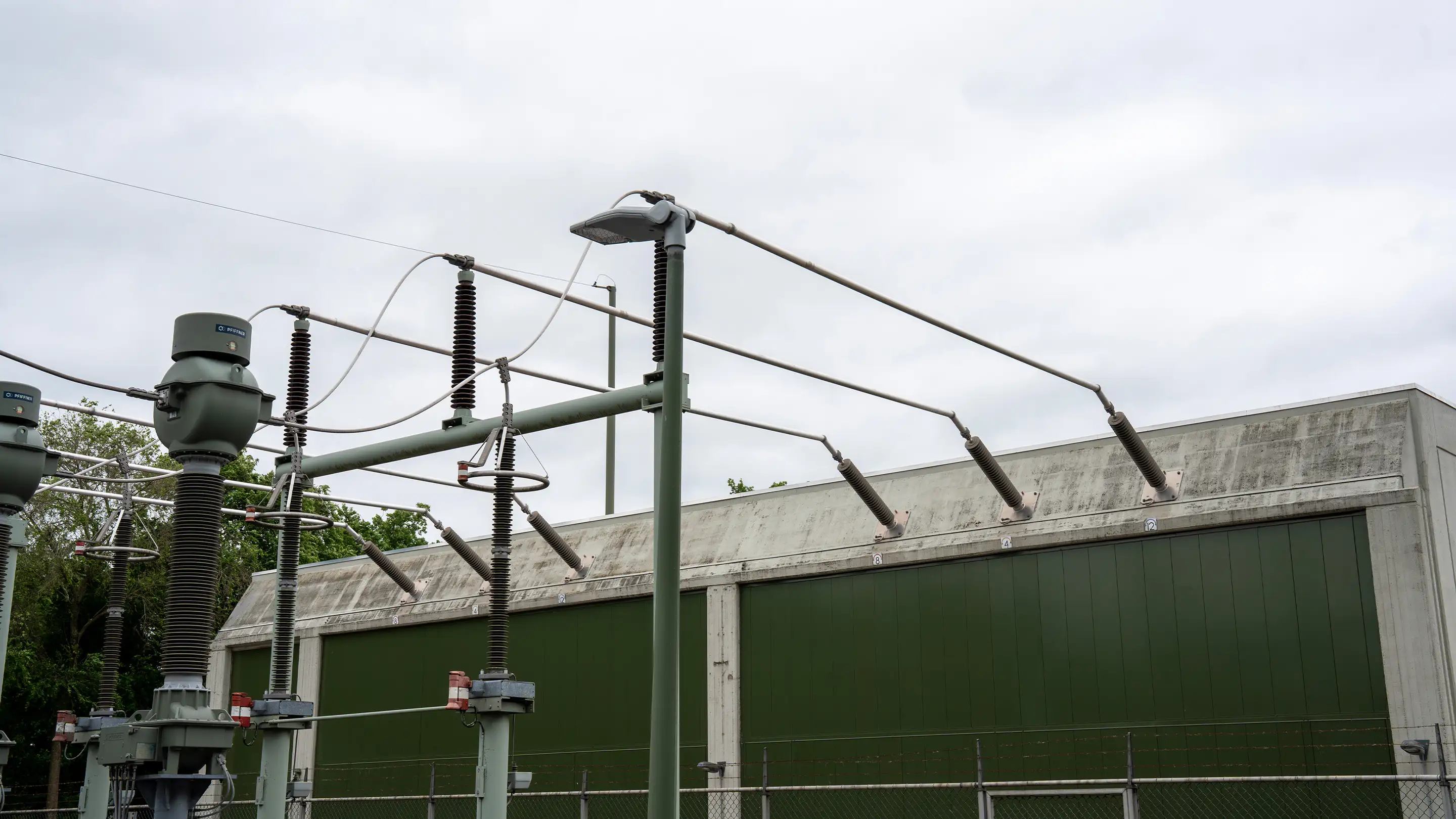 Connection to tranformer at Enexis Gennep.