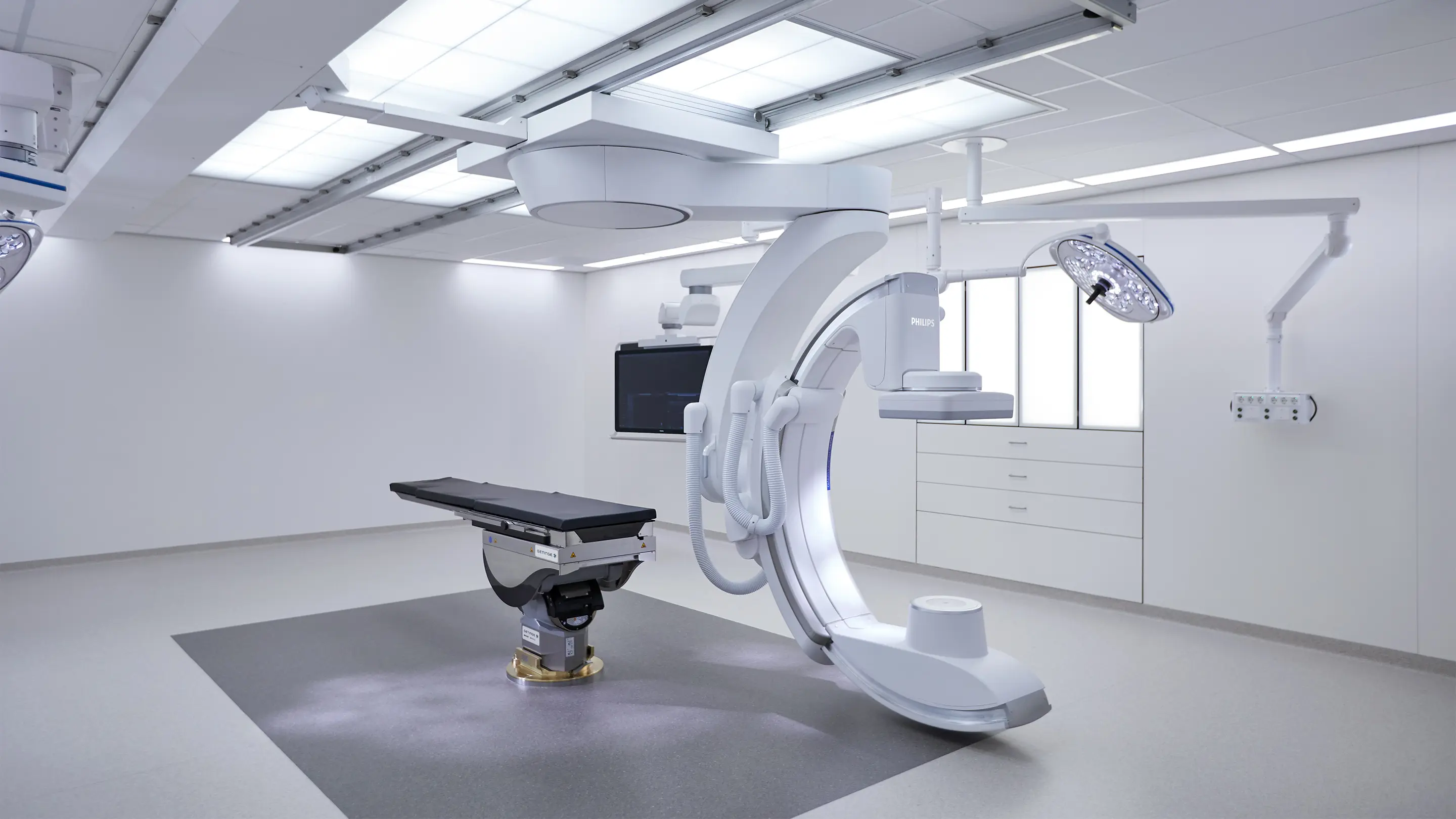 Philips X-ray featuring Merford Inside acoustic solutions.