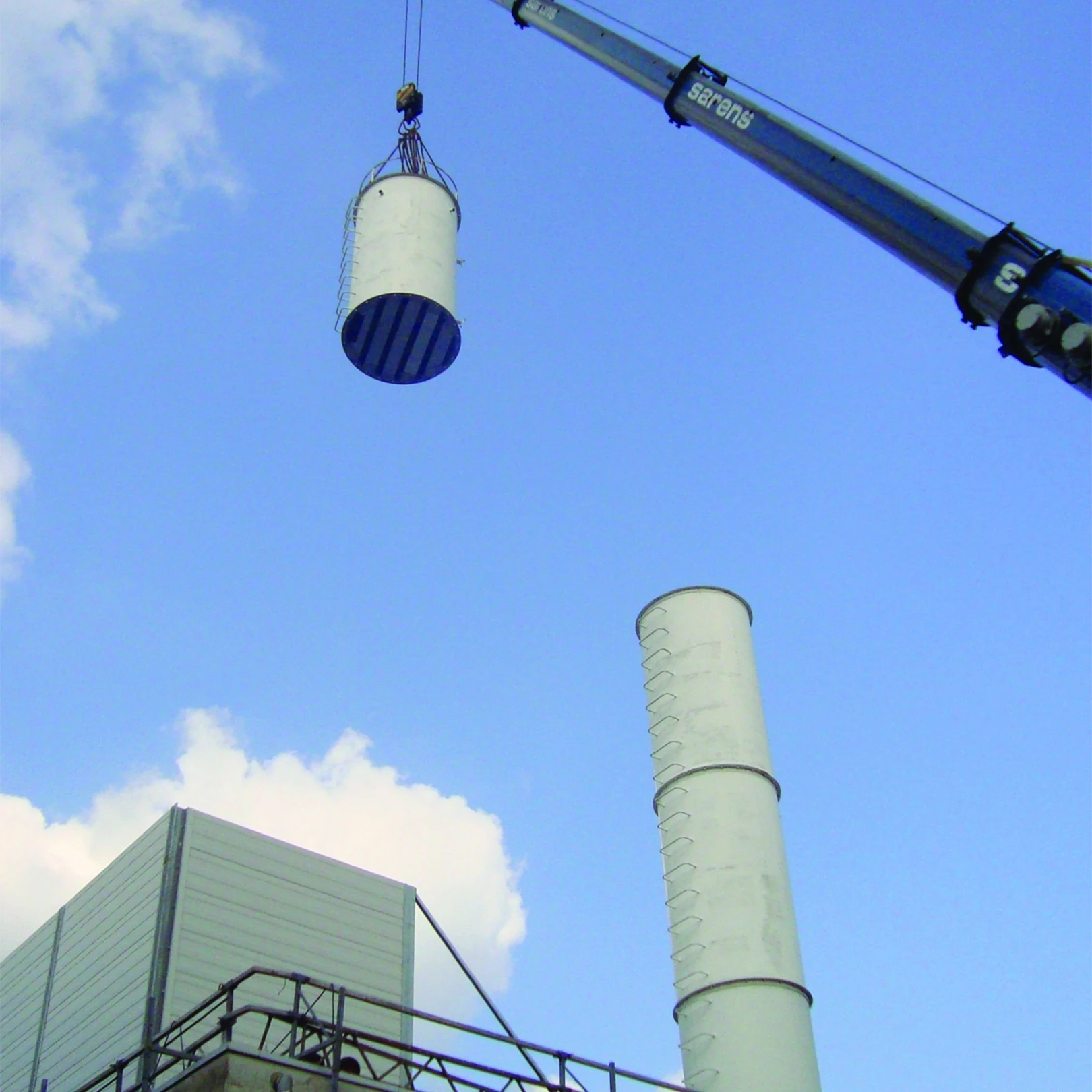 Exhaust Gas Silencer application by Merford.