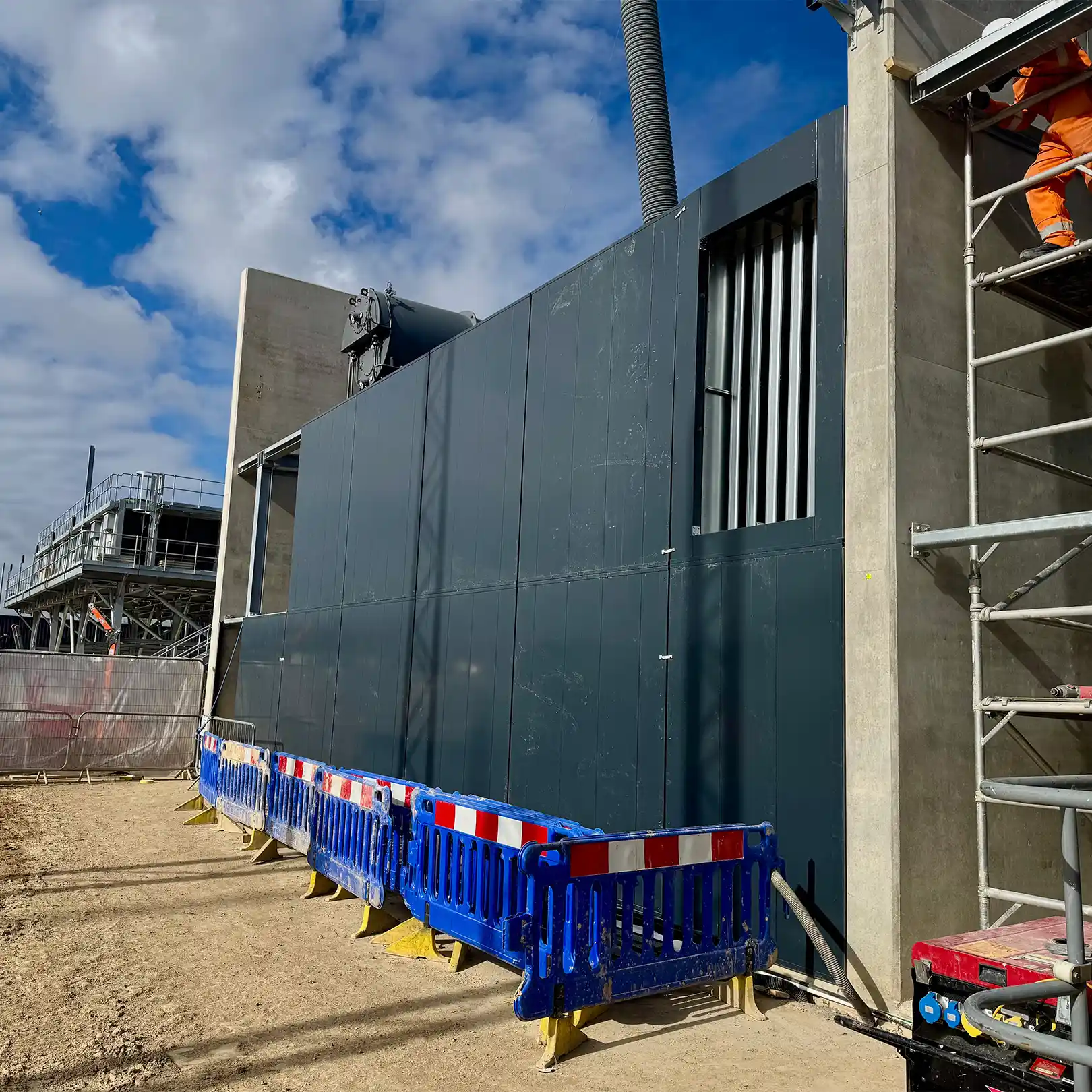 East Anglia THREE, energy transformer.