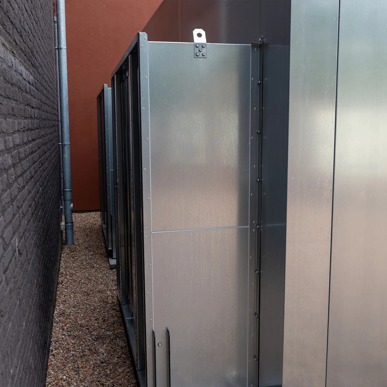 Ventilation of noise control enclosure.