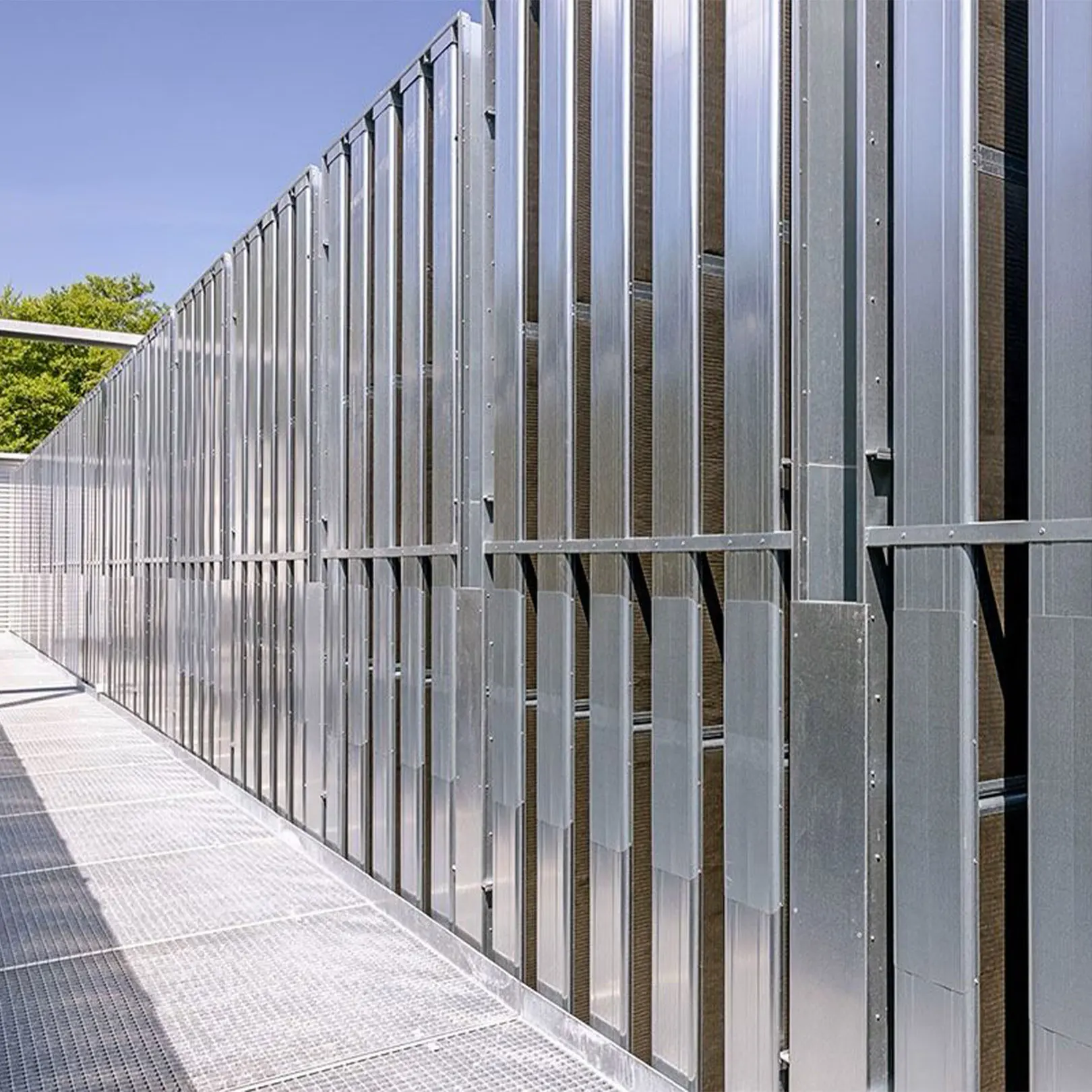 Silencer of cooling facility at University of Twente.
