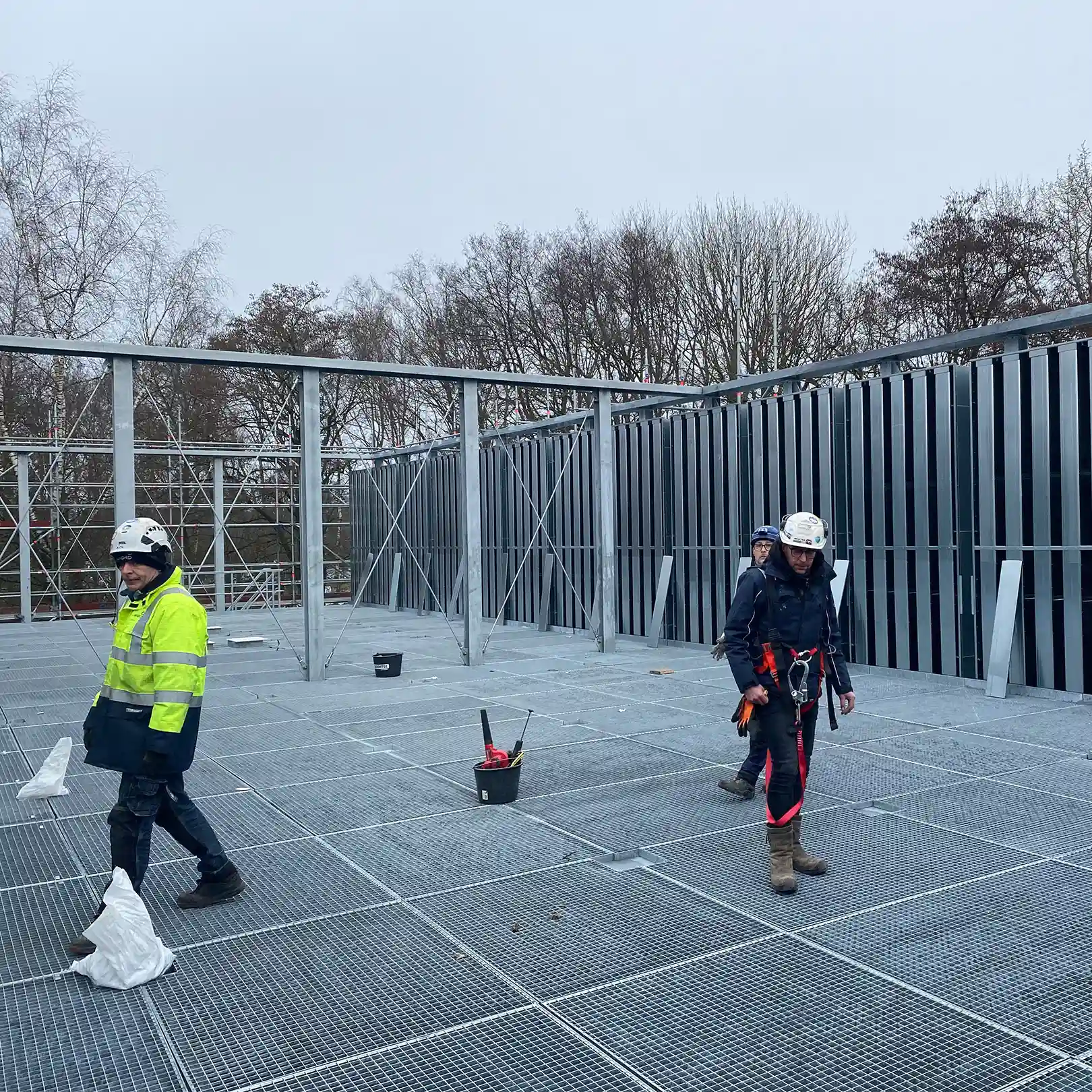 Building silencer at University of Twente.