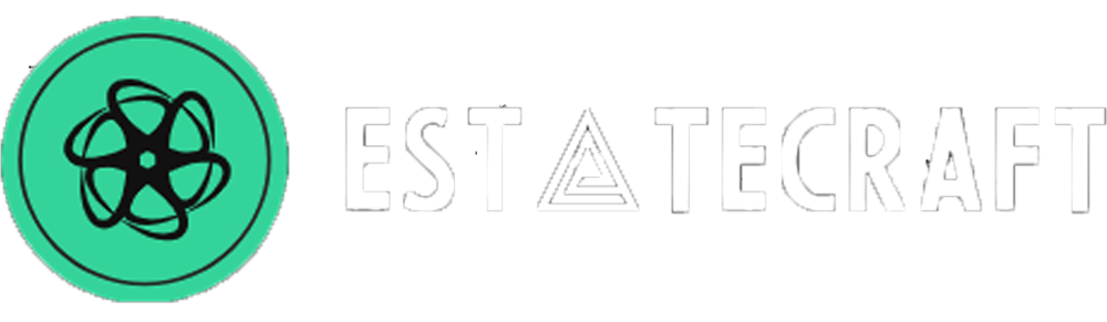 EstateCraft Logo White