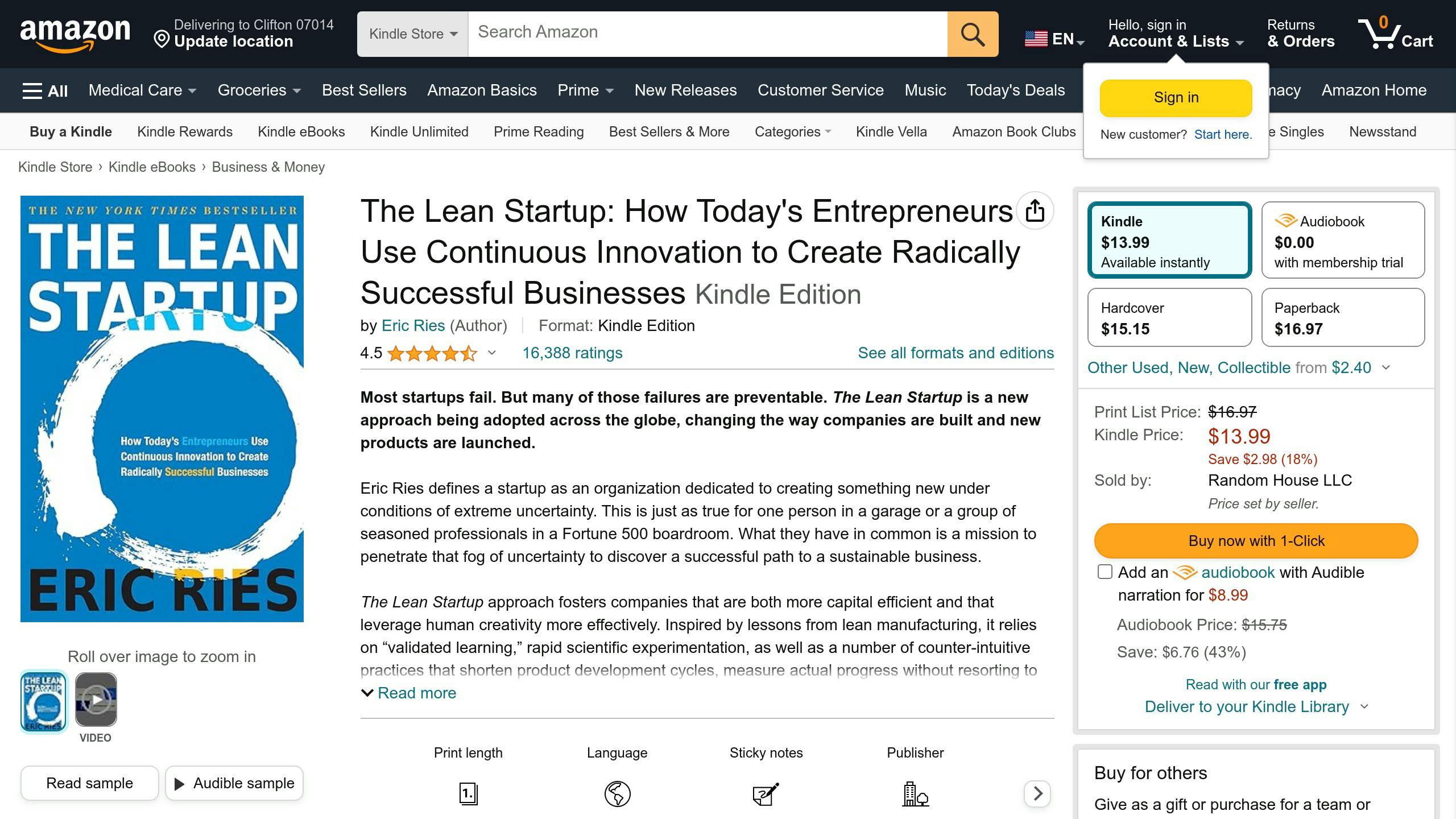 The Lean Startup
