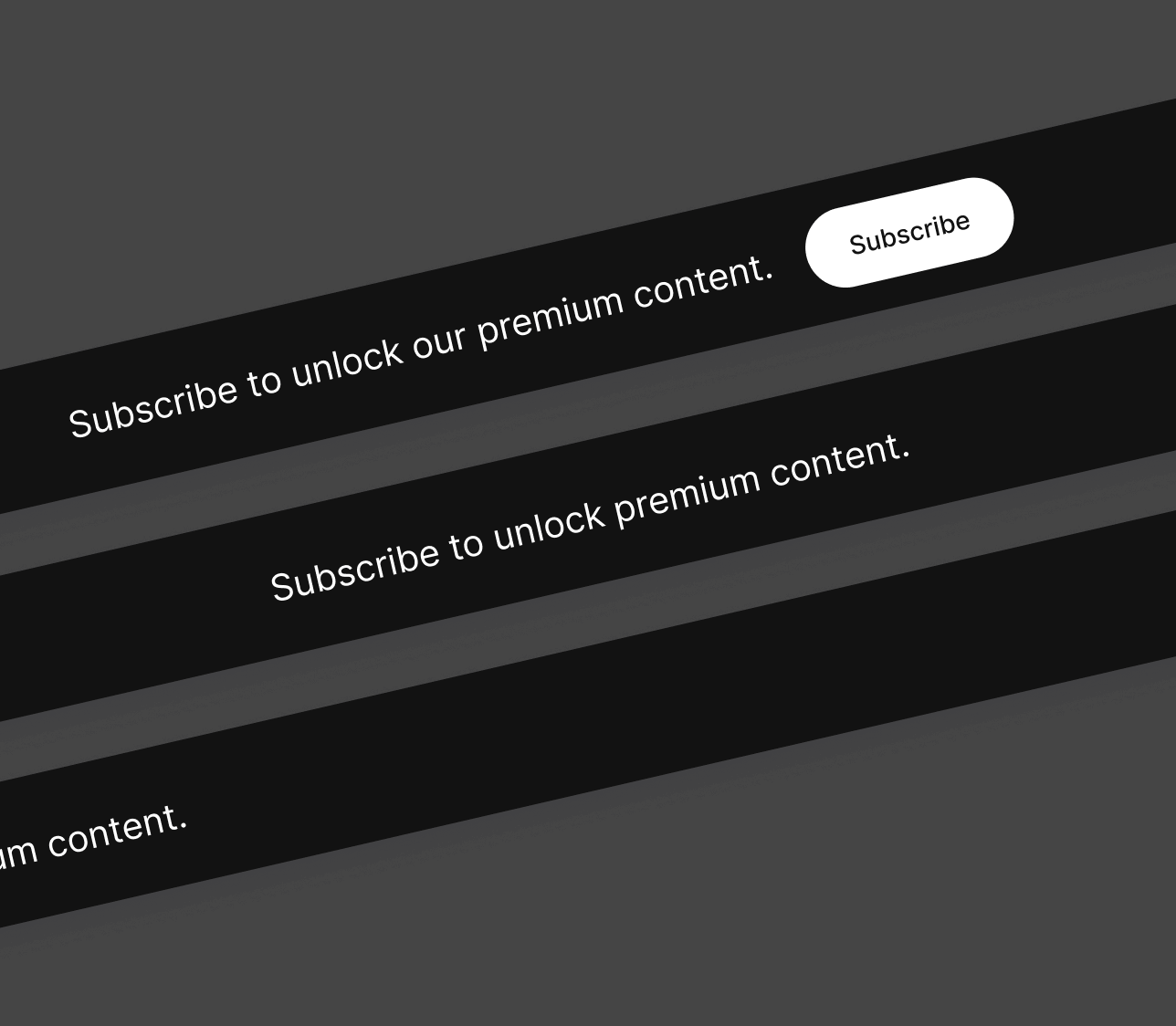 Writing X - 3 Notification Bars - Blog Site Webflow Template