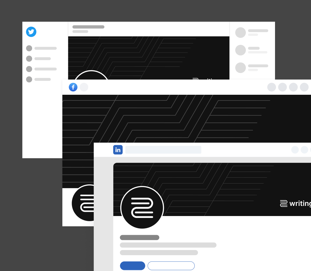 Writing X - Social Media Assets - Blog Site Webflow Template