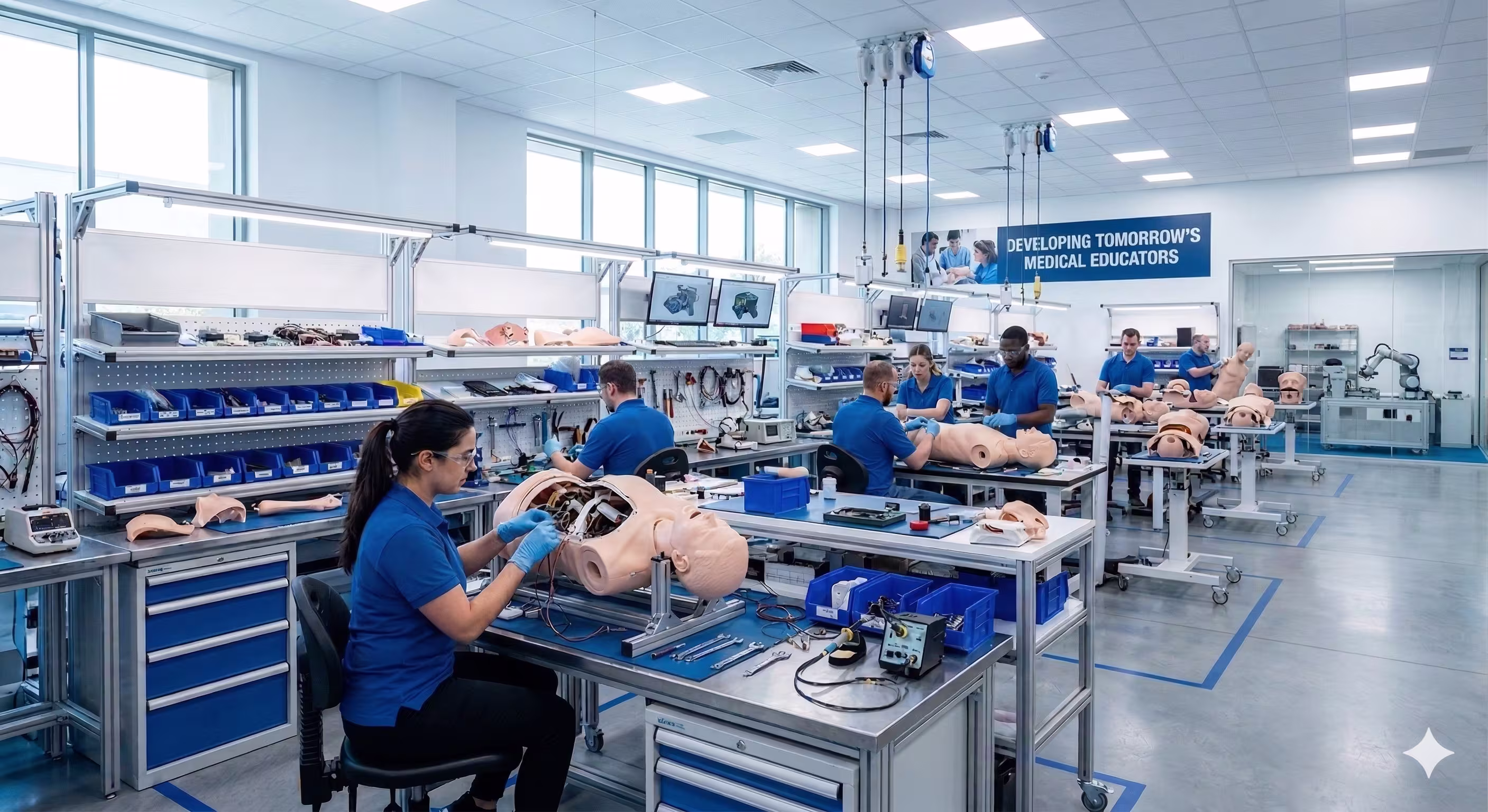 MedVision mannequin production