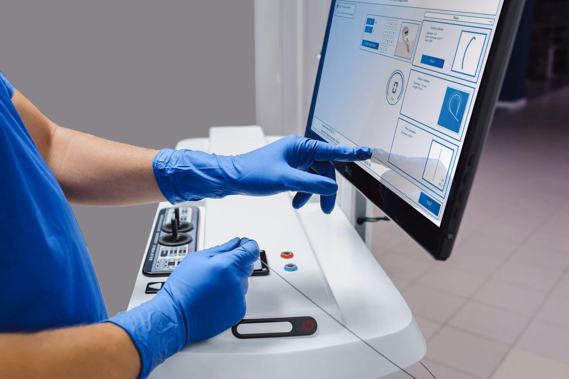 Coronary Angiography Simulator AngioVision