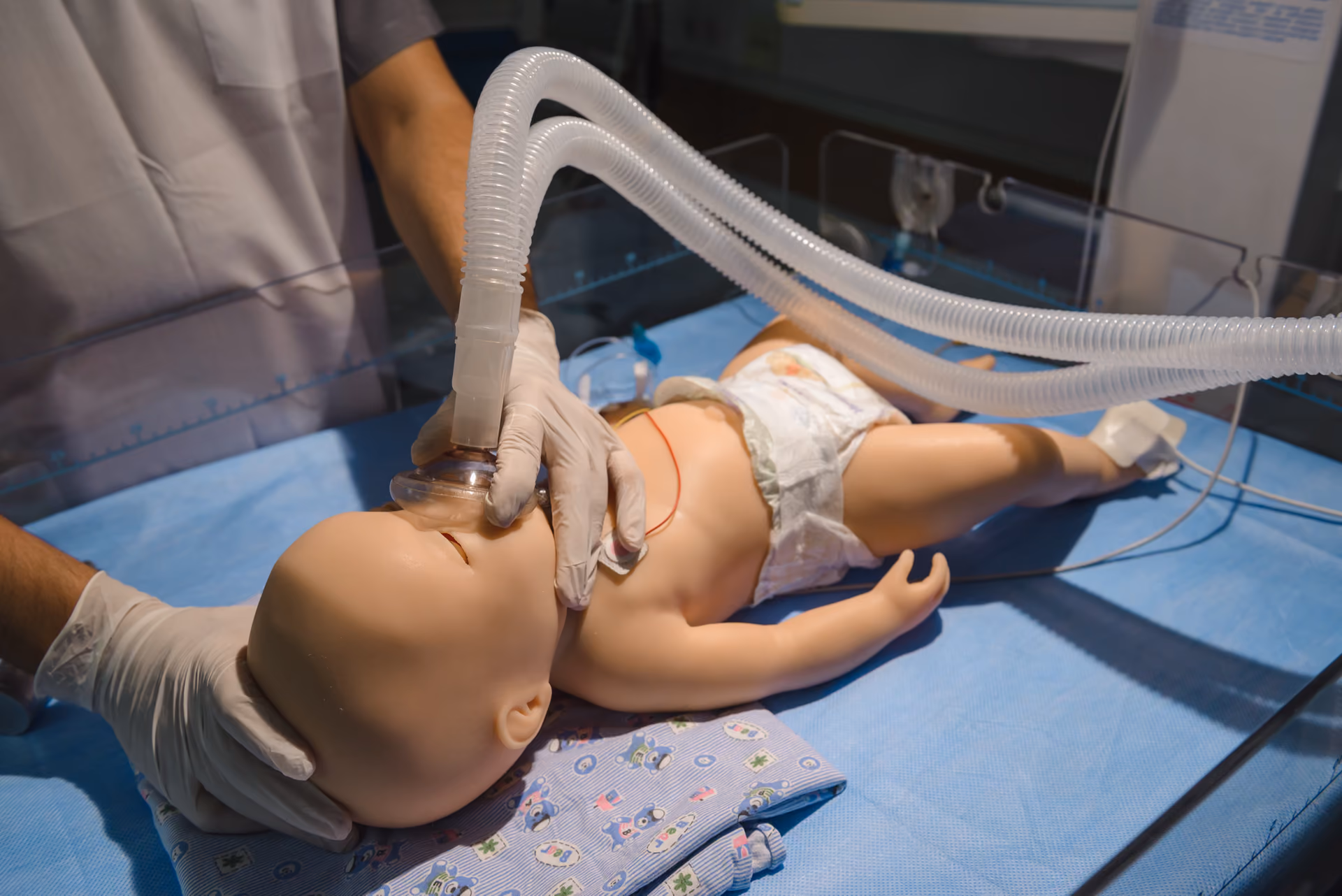 infant intubation manikin