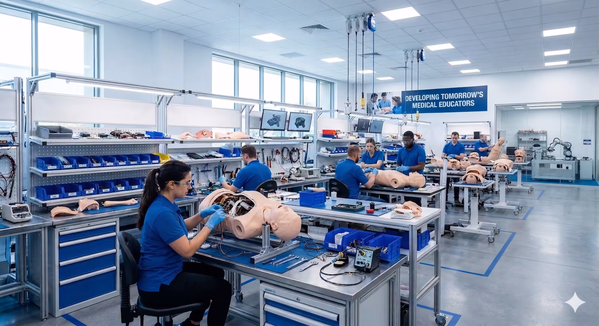 MedVision mannequin production
