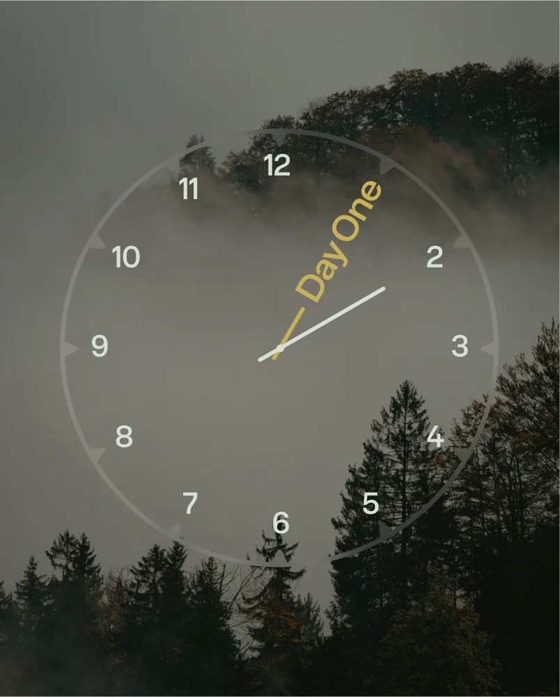 Image horloge day one