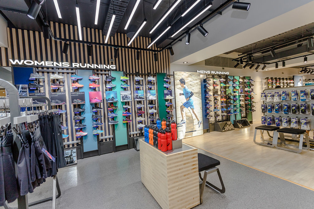ASICS interior design