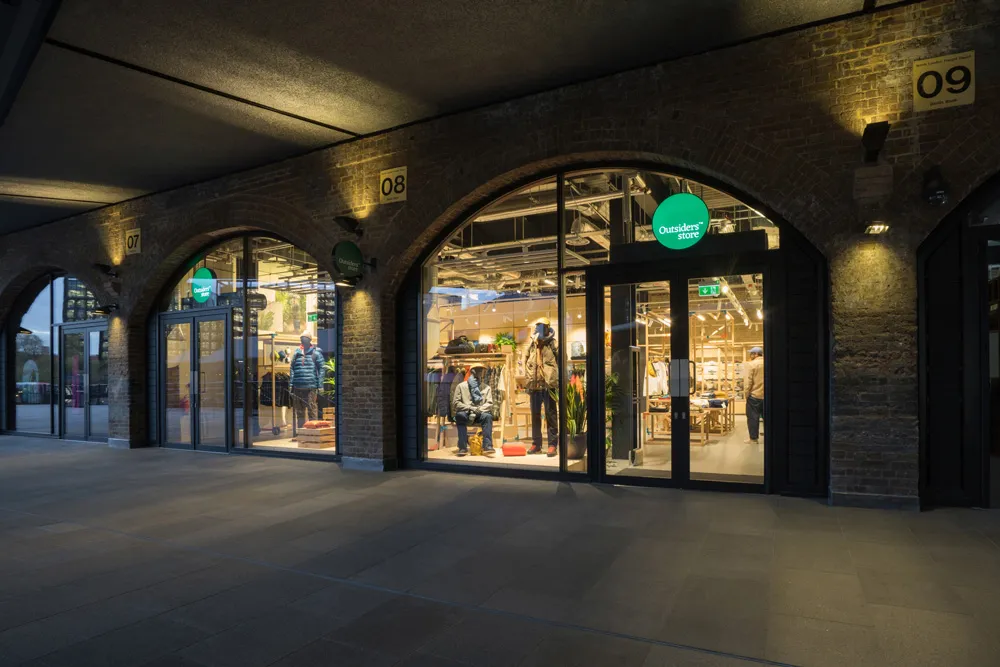 Outsiders store interior design