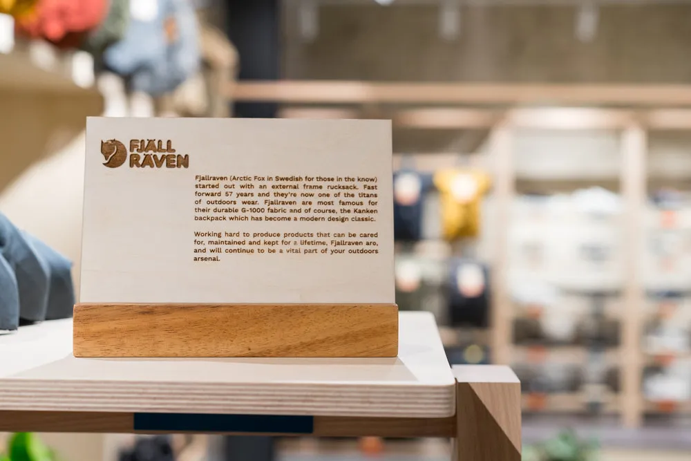 The Outsiders Store retail interior design, signage, graphic design