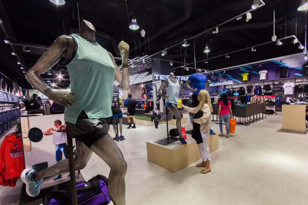 South Wharf, Melbourne ASICS interior design