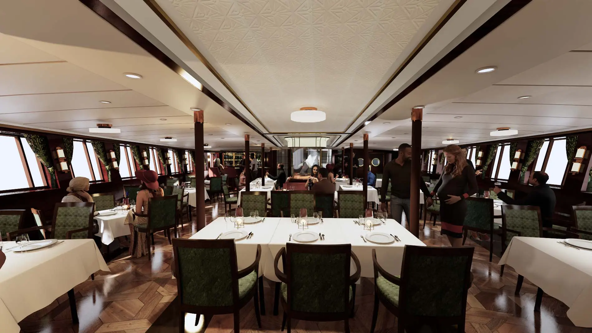 TS Queen Mary interior design concept